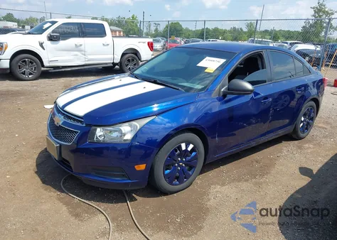 2013 Chevrolet Cruze Ls Manual from USA, damaged, VIN 1G1PB5SH1D7126091